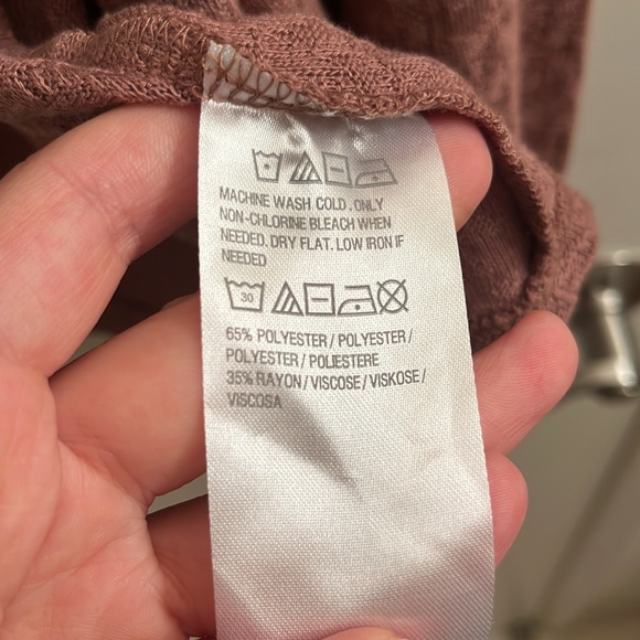 The Muses Lounge Textured Sweater Knit Cardigan with Blouson Sleeves Size L - Picture 6 of 7